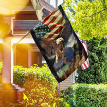 Load image into Gallery viewer, Alaska State Eagle Flag