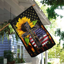 Load image into Gallery viewer, American Faith Sunflower Flag
