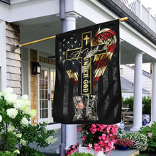 Load image into Gallery viewer, A Veteran Under God Flag