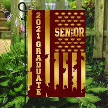 Load image into Gallery viewer, 2021 Graduate. Senior 2021 American Flag