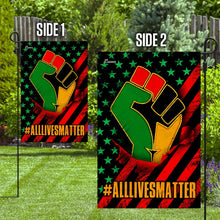 Load image into Gallery viewer, All Lives Matter African American Flag
