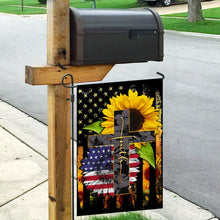 Load image into Gallery viewer, American Faith Sunflower Flag