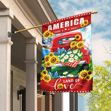 Load image into Gallery viewer, America Land Of Love Flag