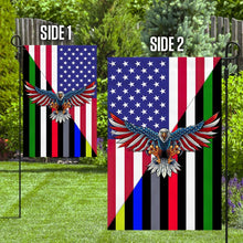 Load image into Gallery viewer, American Eagle First Responder U.S. Flag