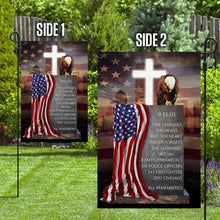 Load image into Gallery viewer, 911 Flag The Heart Never Forgets The Memories Within Patriot Day 9/11 Flag MBH65F