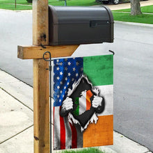 Load image into Gallery viewer, America Home With Irish Blood Flag