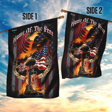 Load image into Gallery viewer, America Home Of The Free Because Of The Brave Flag