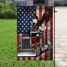 Load image into Gallery viewer, American Eagle Trucker Flag