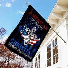 Load image into Gallery viewer, American By Birth Christian By The Grace Of God Flag