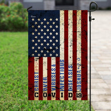 Load image into Gallery viewer, America Strong. Jesus Christ Joshua 1:9 Flag