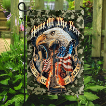 Load image into Gallery viewer, America Eagle. Home Of The Free Because Of The Brave Flag