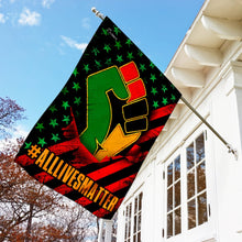 Load image into Gallery viewer, All Lives Matter African American Flag
