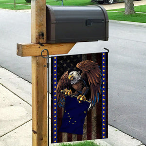 Alaska State Eagle Flag