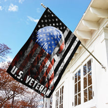Load image into Gallery viewer, American Eagle U.S. Veteran Flag