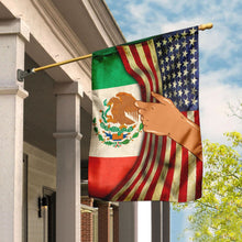 Load image into Gallery viewer, American Grown With Mexican Roots Flag