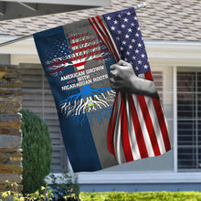 Load image into Gallery viewer, American Grown With Nicaraguan Roots Flag LHA1543F
