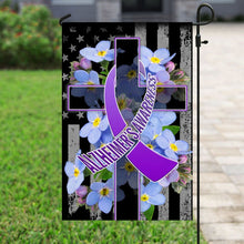 Load image into Gallery viewer, Alzheimer’s Awareness Flag ANL67F