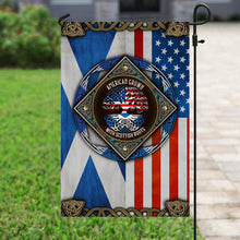 Load image into Gallery viewer, American Grown With Scottish Roots Flag