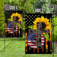 Load image into Gallery viewer, American Faith Sunflower Flag