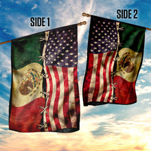 Load image into Gallery viewer, American Grown With Mexican Roots Flag