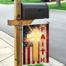 Load image into Gallery viewer, American Faith Cross Flag