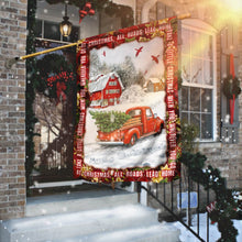 Load image into Gallery viewer, All Roads Lead Home For Christmas Flag