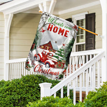 Load image into Gallery viewer, All Hearts Come Home For Christmas Flag