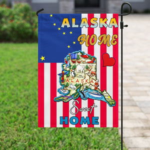 Alaska. Home Sweet Home Flag