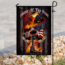 Load image into Gallery viewer, America Home Of The Free Because Of The Brave Flag