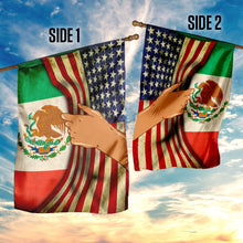 Load image into Gallery viewer, American Grown With Mexican Roots Flag