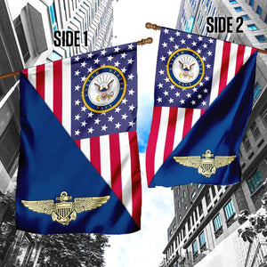 U.S. Navy Aviation Insignia Flag TRL1070F