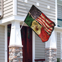 Load image into Gallery viewer, American Grown With Mexican Roots Flag