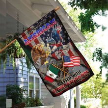 Load image into Gallery viewer, American Mexican Friendship Flag