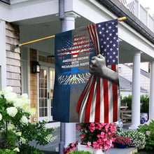 Load image into Gallery viewer, American Grown With Nicaraguan Roots Flag LHA1543F