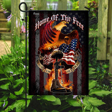 Load image into Gallery viewer, America Home Of The Free Because Of The Brave Flag