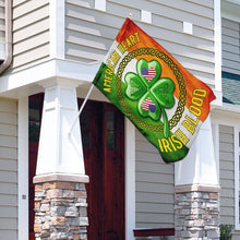 Load image into Gallery viewer, American Heart Irish Blood Flag