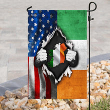 Load image into Gallery viewer, America Home With Irish Blood Flag