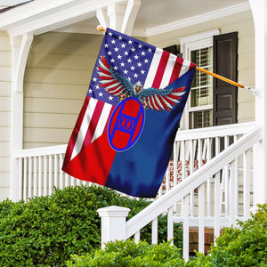 30th Infantry Division Old Hickory American Eagle Flag TRL1049Fv1