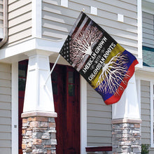Load image into Gallery viewer, American Grown With Colombian Roots Flag