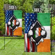 Load image into Gallery viewer, America Home With Irish Blood Flag