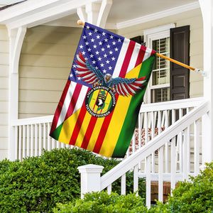 101st Airborne Division Vietnam Veteran Flag TRL1022F