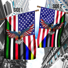 Load image into Gallery viewer, American Eagle First Responder U.S. Flag