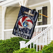 Load image into Gallery viewer, American Eagle Wreath With U.S Air Force Veteran Flag