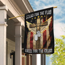 Load image into Gallery viewer, American I Stand For The Flag, I Kneel For The Cross Flag