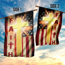 Load image into Gallery viewer, American Faith Cross Flag