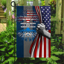 Load image into Gallery viewer, American Grown With Honduran Roots Flag LHA1543Fv1