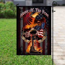 Load image into Gallery viewer, America Home Of The Free Because Of The Brave Flag