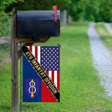 Load image into Gallery viewer, 8th Infantry Division Airborne Flag
