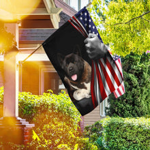 Load image into Gallery viewer, American Akita U.S. Flag TRL772Fv30