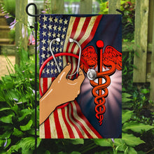 Load image into Gallery viewer, American Nurse Flag